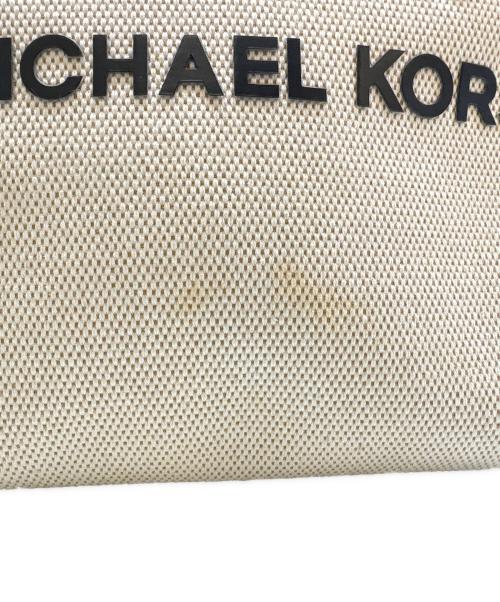 MICHAEL KORS（マイケルコース）MICHAEL KORS (マイケルコース) MICHAEL KORS 　2WAYショルダーバッグ アイボリー×ブラックの古着・服飾アイテム