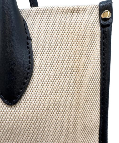 MICHAEL KORS（マイケルコース）MICHAEL KORS (マイケルコース) MICHAEL KORS 　2WAYショルダーバッグ アイボリー×ブラックの古着・服飾アイテム