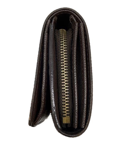 LOUIS VUITTON（ルイ ヴィトン）LOUIS VUITTON (ルイ ヴィトン) LOUIS VUITTON 　ダミエ　ポルトフォイユ・トレゾール　2つ折り財布 ブラウンの古着・服飾アイテム