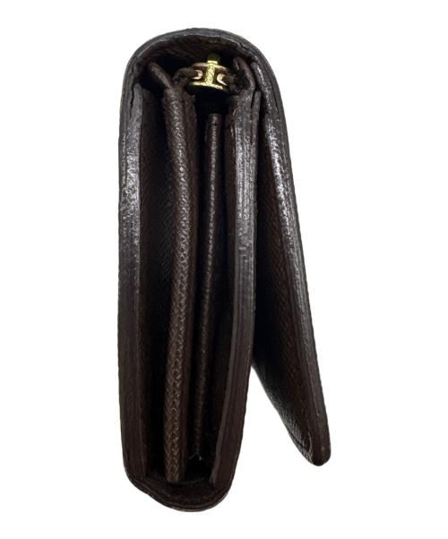 LOUIS VUITTON（ルイ ヴィトン）LOUIS VUITTON (ルイ ヴィトン) LOUIS VUITTON 　ダミエ　ポルトフォイユ・トレゾール　2つ折り財布 ブラウンの古着・服飾アイテム