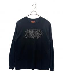 BUDSPOOL（バッズプール）の古着「BUDSPOOL　APHRODITEGANG HOLDINGS　長袖カットソー」｜ブラック