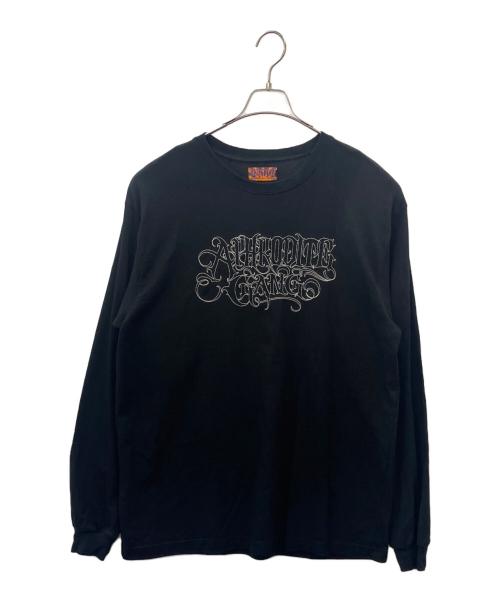 BUDSPOOL（バッズプール）BUDSPOOL (バッズプール) BUDSPOOL　APHRODITEGANG HOLDINGS　長袖カットソー ブラック サイズ:X LARGEの古着・服飾アイテム