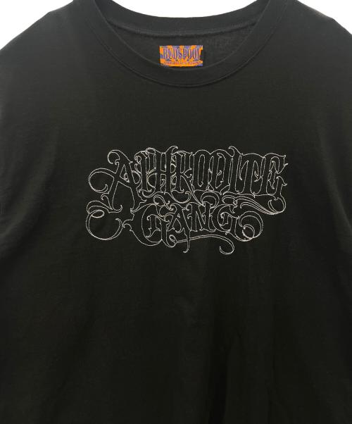 BUDSPOOL（バッズプール）BUDSPOOL (バッズプール) BUDSPOOL　APHRODITEGANG HOLDINGS　長袖カットソー ブラック サイズ:X LARGEの古着・服飾アイテム