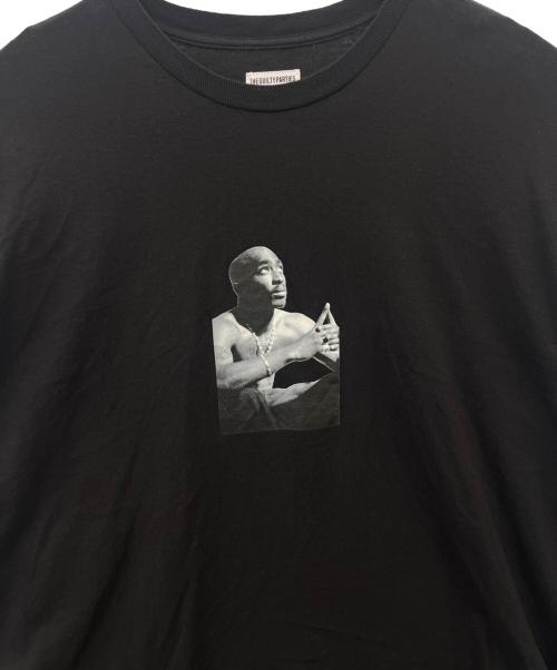 WACKO MARIA（ワコマリア）WACKO MARIA (ワコマリア) WACKO MARIA  2PAC / CREW NECK LONG SLEEVE T-SHIRT ブラック サイズ:XXLの古着・服飾アイテム