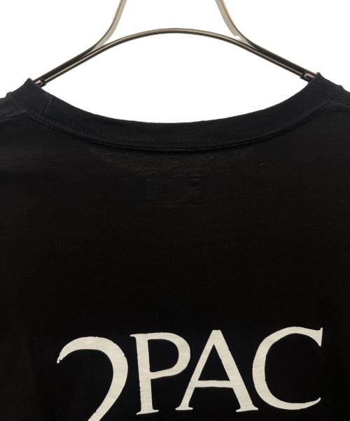 WACKO MARIA（ワコマリア）WACKO MARIA (ワコマリア) WACKO MARIA  2PAC / CREW NECK LONG SLEEVE T-SHIRT ブラック サイズ:XXLの古着・服飾アイテム