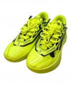 PUMAプーマ）の古着「PUMA　SCOOT ZEROS II　スニーカー」｜ライムイエロー×ブラック