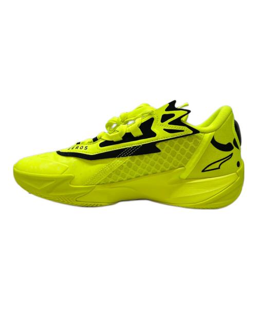 PUMA（プーマ）PUMA (プーマ) PUMA　SCOOT ZEROS II　スニーカー ライムイエロー×ブラック サイズ:28の古着・服飾アイテム