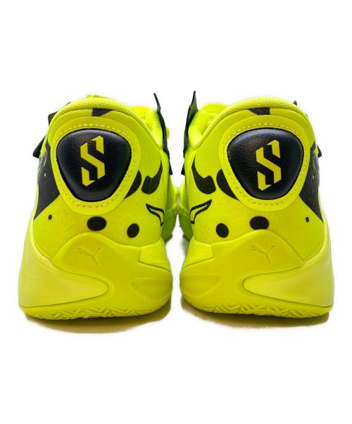 PUMA（プーマ）PUMA (プーマ) PUMA　SCOOT ZEROS II　スニーカー ライムイエロー×ブラック サイズ:28の古着・服飾アイテム