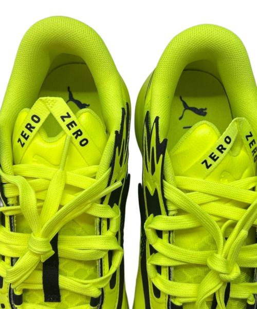 PUMA（プーマ）PUMA (プーマ) PUMA　SCOOT ZEROS II　スニーカー ライムイエロー×ブラック サイズ:28の古着・服飾アイテム