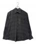 OUR LEGACY（アワーレガシー）の古着「OUR LEGACY　ABOVE SHIRT BAZAAR CHECK BREEZE WEAVE　長袖シャツ」｜グレー