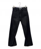 NVRFRGTネヴァーフォーゲット）の古着「NVRFRGT　COATING 3D TWISTED LEG JEANS　ジーンズ」｜インディゴ