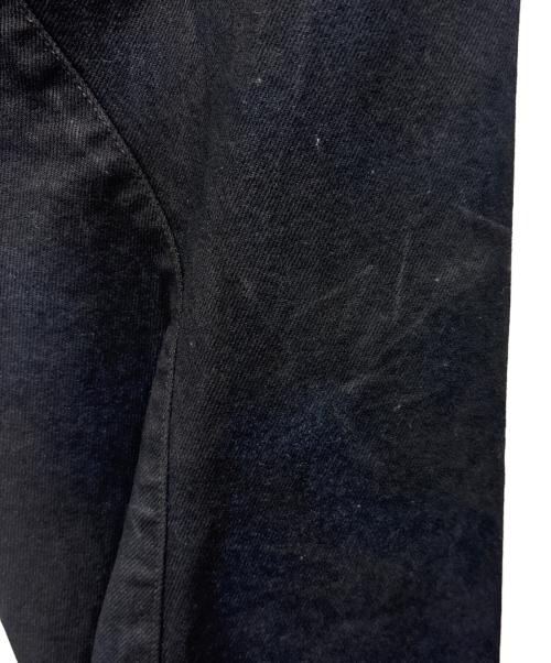 NVRFRGT（ネヴァーフォーゲット）NVRFRGT (ネヴァーフォーゲット) NVRFRGT　COATING 3D TWISTED LEG JEANS　ジーンズ インディゴ サイズ:1の古着・服飾アイテム