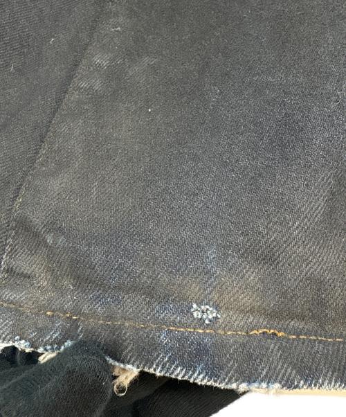 NVRFRGT（ネヴァーフォーゲット）NVRFRGT (ネヴァーフォーゲット) NVRFRGT　COATING 3D TWISTED LEG JEANS　ジーンズ インディゴ サイズ:1の古着・服飾アイテム
