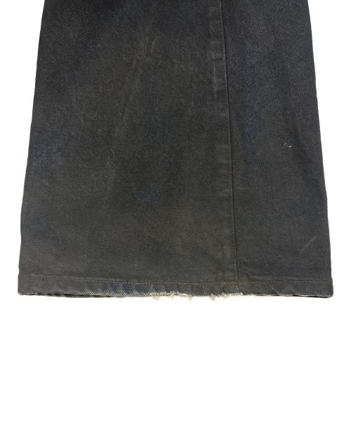 NVRFRGT（ネヴァーフォーゲット）NVRFRGT (ネヴァーフォーゲット) NVRFRGT　COATING 3D TWISTED LEG JEANS　ジーンズ インディゴ サイズ:1の古着・服飾アイテム