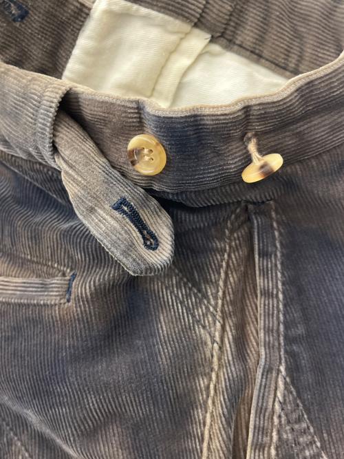 COMME des GARCONS HOMME PLUS（コムデギャルソンオムプリュス）COMME des GARCONS HOMME PLUS (コムデギャルソンオムプリュス) COMME des GARCONS HOMME PLUS　コーデュロイパンツ ブラウン サイズ:Sの古着・服飾アイテム