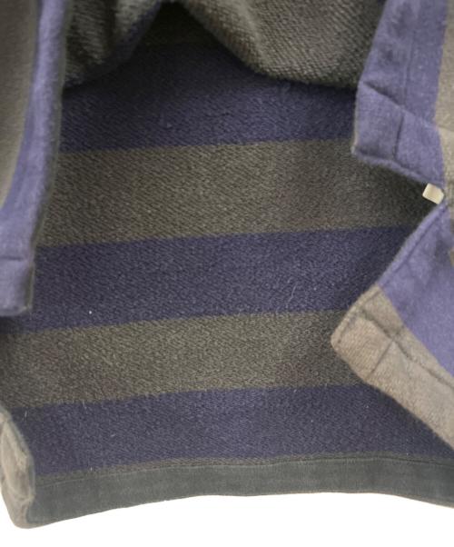 COMME des GARCONS HOMME（コムデギャルソン オム）COMME des GARCONS HOMME (コムデギャルソン オム) COMME des GARCONS HOMME　ボーダー　クルーネックスウェット グレー×ネイビー サイズ:Sの古着・服飾アイテム