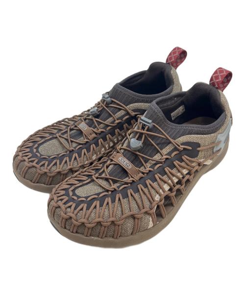 KEEN（キーン）KEEN (キーン) KEEN　UNEEK SNK　スニーカー ブラウン サイズ:26.5の古着・服飾アイテム