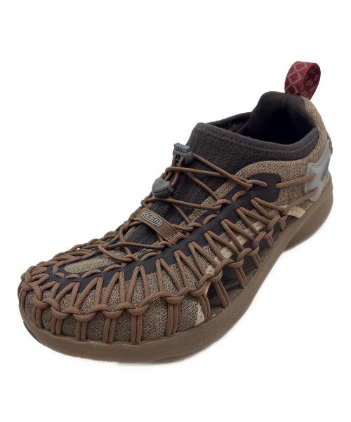 KEEN（キーン）KEEN (キーン) KEEN　UNEEK SNK　スニーカー ブラウン サイズ:26.5の古着・服飾アイテム