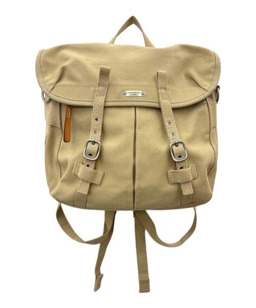 LUGGAGE LABEL（ラゲッジ レーベル）LUGGAGE LABEL (ラゲッジ レーベル) LUGGAGE LABEL　パワーダック　リュック カーキの古着・服飾アイテム