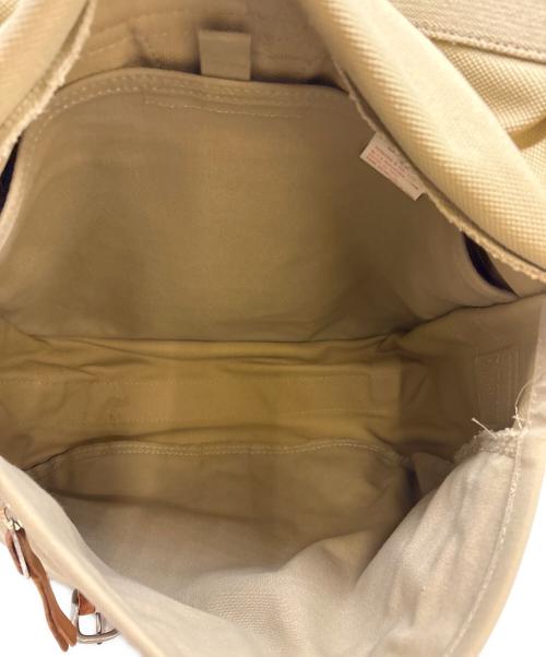 LUGGAGE LABEL（ラゲッジ レーベル）LUGGAGE LABEL (ラゲッジ レーベル) LUGGAGE LABEL　パワーダック　リュック カーキの古着・服飾アイテム