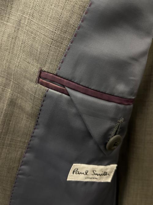 PAUL SMITH（ポールスミス）PAUL SMITH (ポールスミス) Paul Smith　セットアップスーツ グレー サイズ:Lの古着・服飾アイテム