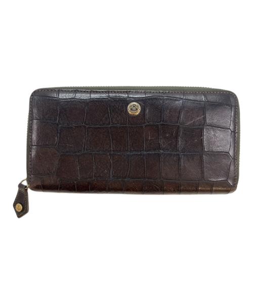 Vivienne Westwood（ヴィヴィアンウエストウッド）Vivienne Westwood (ヴィヴィアンウエストウッド) Vivienne Westwood　長財布 ブラウンの古着・服飾アイテム