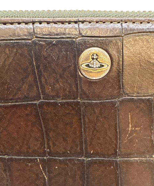 Vivienne Westwood（ヴィヴィアンウエストウッド）Vivienne Westwood (ヴィヴィアンウエストウッド) Vivienne Westwood　長財布 ブラウンの古着・服飾アイテム