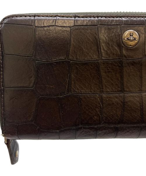 Vivienne Westwood（ヴィヴィアンウエストウッド）Vivienne Westwood (ヴィヴィアンウエストウッド) Vivienne Westwood　長財布 ブラウンの古着・服飾アイテム