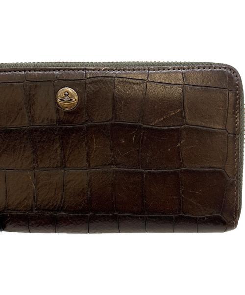Vivienne Westwood（ヴィヴィアンウエストウッド）Vivienne Westwood (ヴィヴィアンウエストウッド) Vivienne Westwood　長財布 ブラウンの古着・服飾アイテム