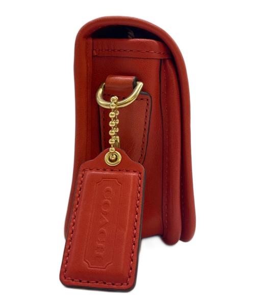 COACH（コーチ）COACH (コーチ) COACH　OLD COACH　ショルダーバッグ レッドの古着・服飾アイテム