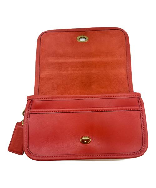 COACH（コーチ）COACH (コーチ) COACH　OLD COACH　ショルダーバッグ レッドの古着・服飾アイテム