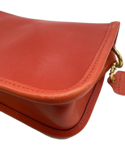 COACH（コーチ）COACH (コーチ) COACH　OLD COACH　ショルダーバッグ レッドの古着・服飾アイテム
