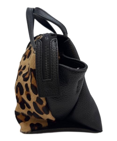 GIANNI CHIARINI（ジャンニ キアリーニ）GIANNI CHIARINI (ジャンニ キアリーニ) GIANNI CHIARINI 　2WAYショルダーバッグ ブラウン×ブラックの古着・服飾アイテム