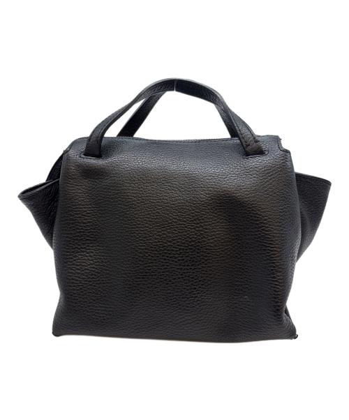 GIANNI CHIARINI（ジャンニ キアリーニ）GIANNI CHIARINI (ジャンニ キアリーニ) GIANNI CHIARINI 　2WAYショルダーバッグ ブラウン×ブラックの古着・服飾アイテム