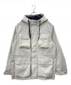 Timberlandティンバーランド）の古着「Timberland　マウンテンパーカー」｜ライトグレー