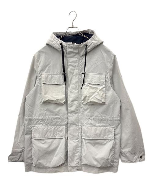 Timberland（ティンバーランド）Timberland (ティンバーランド) Timberland　マウンテンパーカー ライトグレー サイズ:XLの古着・服飾アイテム