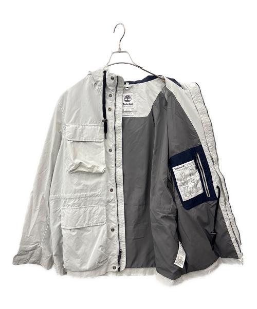Timberland（ティンバーランド）Timberland (ティンバーランド) Timberland　マウンテンパーカー ライトグレー サイズ:XLの古着・服飾アイテム