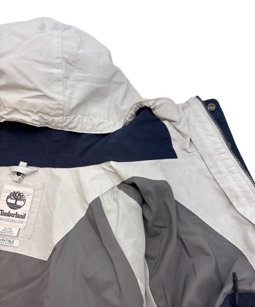 Timberland（ティンバーランド）Timberland (ティンバーランド) Timberland　マウンテンパーカー ライトグレー サイズ:XLの古着・服飾アイテム
