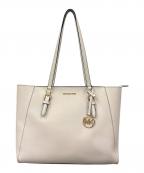 MICHAEL KORSマイケルコース）の古着「MICHAEL KORS　トートバッグ」｜ベージュ