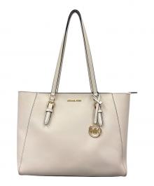 MICHAEL KORS（マイケルコース）の古着「MICHAEL KORS　トートバッグ」｜ベージュ