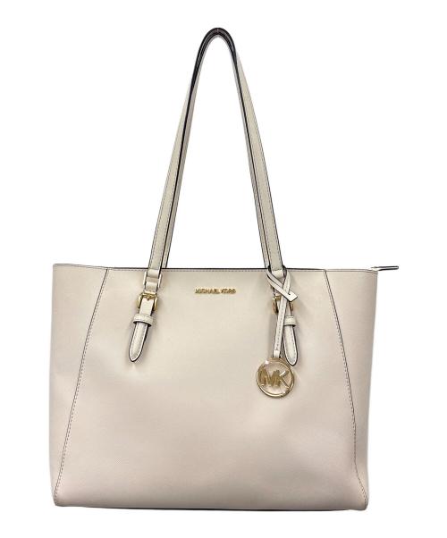 MICHAEL KORS（マイケルコース）MICHAEL KORS (マイケルコース) MICHAEL KORS　トートバッグ ベージュの古着・服飾アイテム