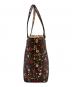 Kate Spade (ケイトスペード) Kate Spade　Laurel Way Boho Floral Medium Dally　トートバッグ ブラック×ピンク：5000円