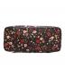 中古・古着 Kate Spade (ケイトスペード) Kate Spade　Laurel Way Boho Floral Medium Dally　トートバッグ ブラック×ピンク：5000円