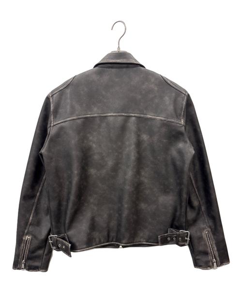 ZARA（ザラ）ZARA (ザラ) ZARA　フェイクレザージャケット ブラック サイズ:USA Lの古着・服飾アイテム