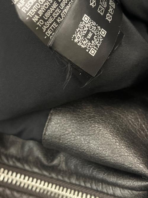 ZARA（ザラ）ZARA (ザラ) ZARA　フェイクレザージャケット ブラック サイズ:USA Lの古着・服飾アイテム