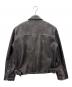ZARA (ザラ) ZARA　フェイクレザージャケット ブラック サイズ:USA L：5000円