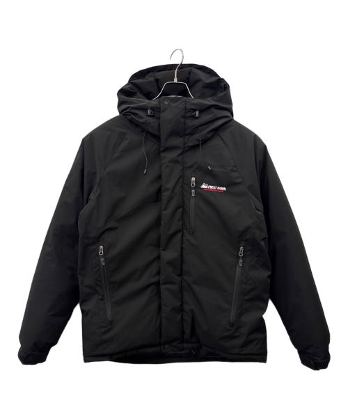 FIRST DOWN（ファーストダウン）FIRST DOWN (ファーストダウン) FIRST DOWN　中綿ジャケット ブラック サイズ:Lの古着・服飾アイテム