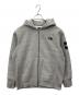 THE NORTH FACE（ザ ノース フェイス）の古着「THE NORTH FACE　ジップパーカー」｜グレー