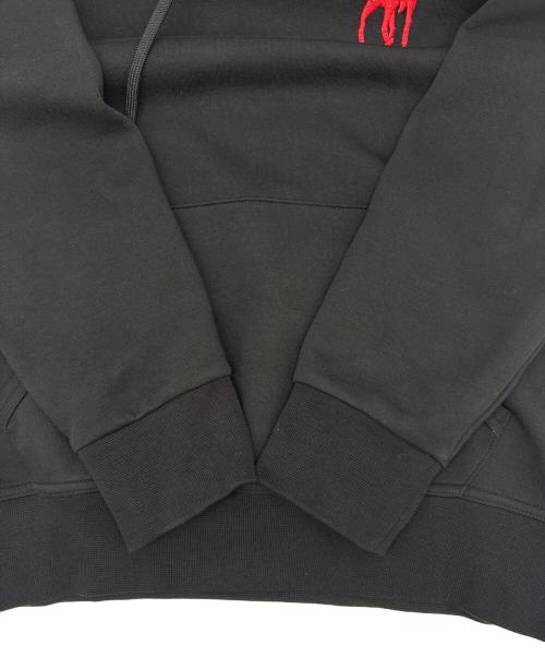 POLO RALPH LAUREN（ポロ・ラルフローレン）POLO RALPH LAUREN (ポロ・ラルフローレン) POLO RALPH LAUREN　ビッグポニー　プルオーバーパーカー ブラック×レッド サイズ:Sの古着・服飾アイテム