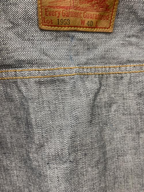 SUGAR CANE（シュガーケーン）SUGAR CANE (シュガーケーン) SUGAR CANE　14.25oz. DENIM JACKET 1953 MODEL インディゴ サイズ:40の古着・服飾アイテム
